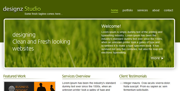 Fresh Green Business Template