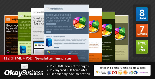 Okay Business - Multi Usage Newsletter