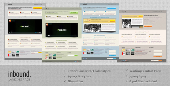 Inbound Landing Page
