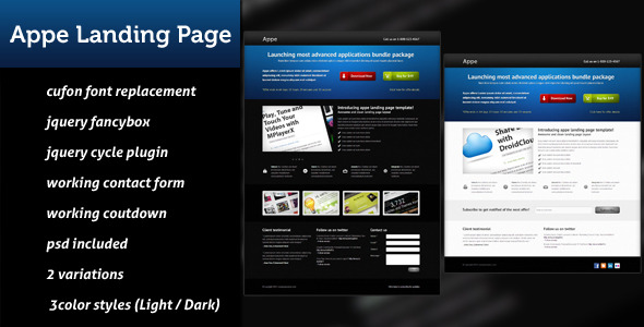 Appe Landing Page