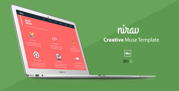 Product preview supplied for Nirav - Creative Muse Template