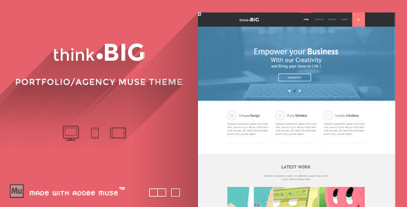 Think Big - Creative Muse Theme