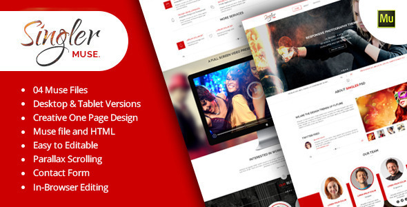 Singler Muse HTML Template