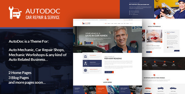 AutoDoc - PSD Template product preview