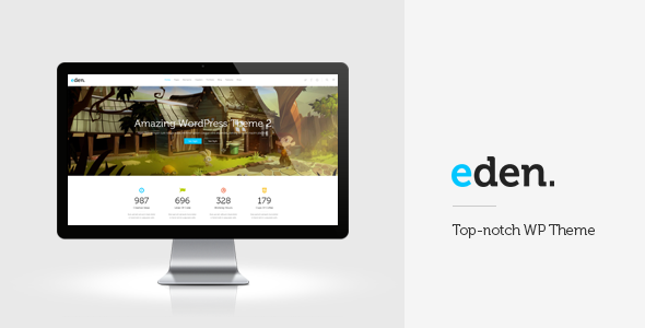 Product preview supplied for Eden - Retina Multi-Purpose WordPress Theme
