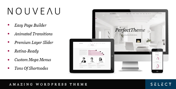 Nouveau - Multipurpose WordPress Theme listing image