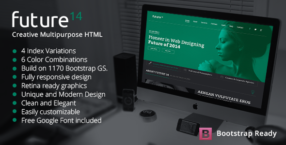 Preview image for Future Spa and Salon Website HTML Template