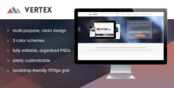Vertex - Single Page App Template