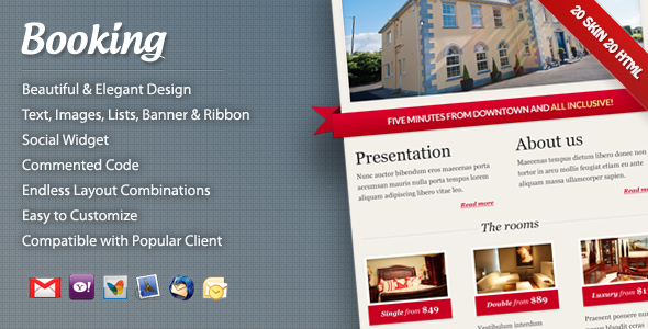 Booking Email Template