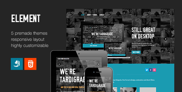 Element - Flexible One Page Template