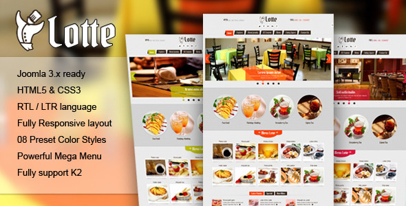 Lotte - Responsive Joomla Template