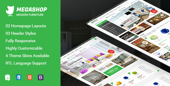 Megashop - Premium Responsive Prestashop Theme product preview