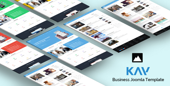 Kay - Responsive Business Joomla Template listing image