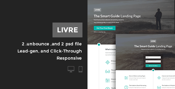 Livre | Business Unbounce Page