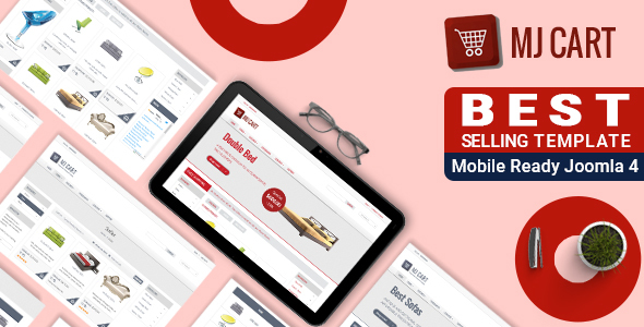 Mj Cart - Joomla 4 Responsive Virtuemart Template