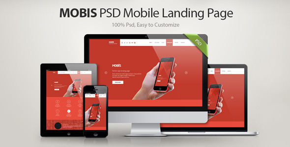 Mobis - App Landing Page listing image