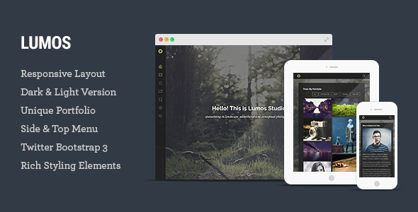 Lumos - Photography Template for Photographers product preview