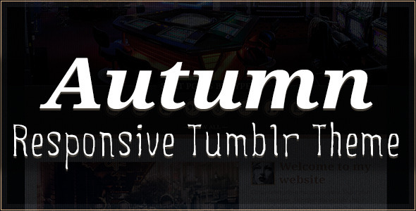 Autumn - Responsive Tumblr Theme listing image