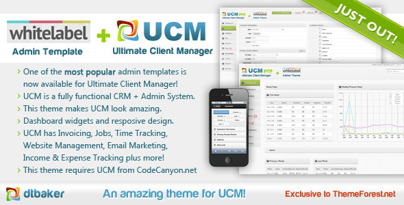Preview image for UCM Theme: White Label