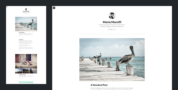 Persona - Tumblr Theme product preview