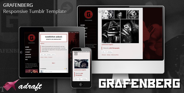 Grafenberg - Responsive Tumblr Template