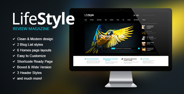 Life Style | News Magazine & Reviews PSD Theme