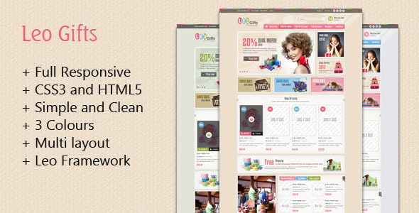 Leo Gifts Prestashop Theme
