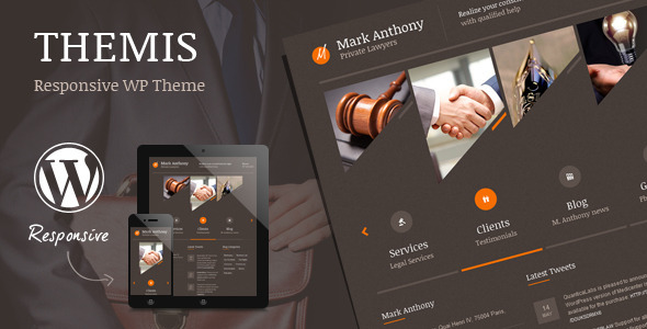 Themis - Lawyer Business WordPress Theme