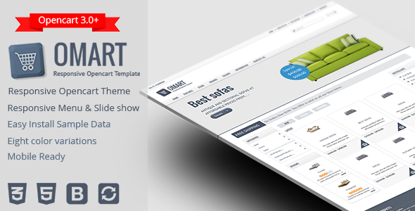 Omart – Mobile ready Opencart theme