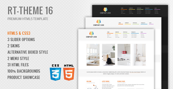 RT-Theme 16 Premium HTML5 Template