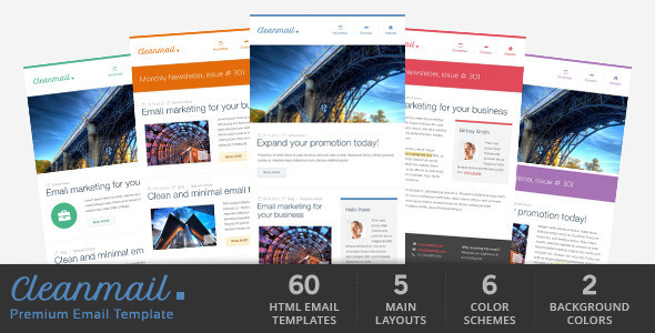 Preview image for Clean Mail - Minimal Email Template
