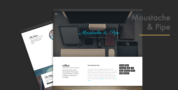 Product preview supplied for Moustache & Pipe