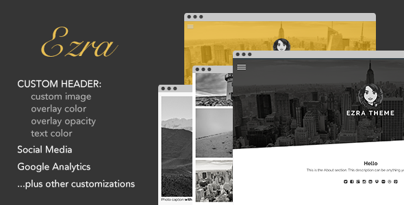 Preview image for Ezra Tumblr Theme