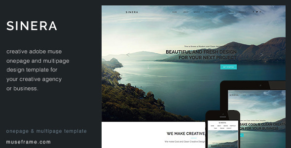 Sinera - Creative Muse Template
