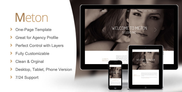 Meton - Agency Muse Template
