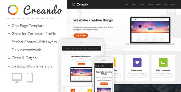 Creando - Creative Muse Template
