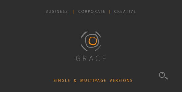 Grace – Single & Multipage Theme