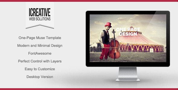 iCreative - Portfolio Muse Template