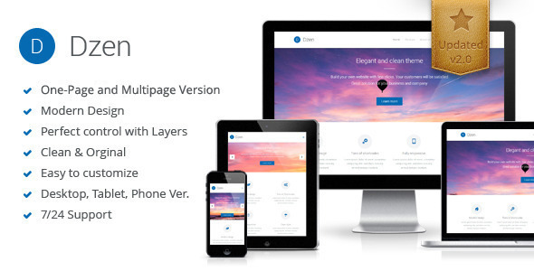 Dzen - Multipurpose Muse Template