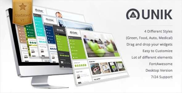 Unik - Ultimate Muse Template