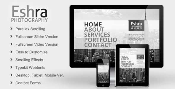 Eshra Photography Muse Template