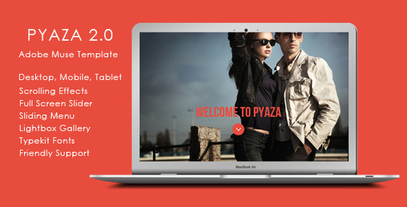 Pyaza - Multi-purpose Muse Template
