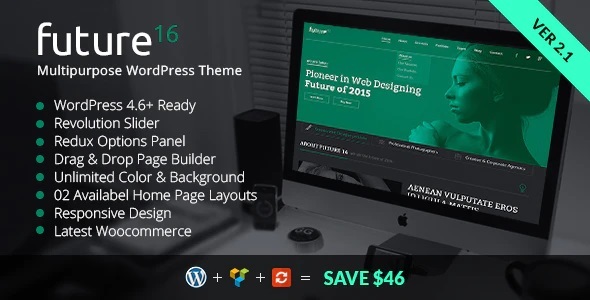 Business Portfolio WordPress Theme listing image