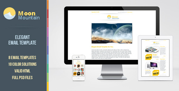 MoonMountain Email Template listing image