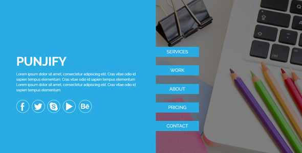 Punjify - Corporate Muse Template