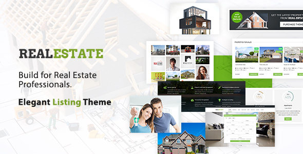 Preview image for Real Estate WordPress Theme