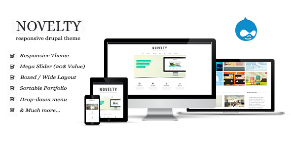 Novelty Drupal Theme