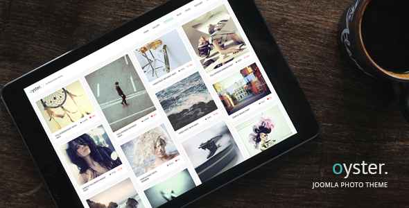 Oyster – Creative Photography Joomla Template