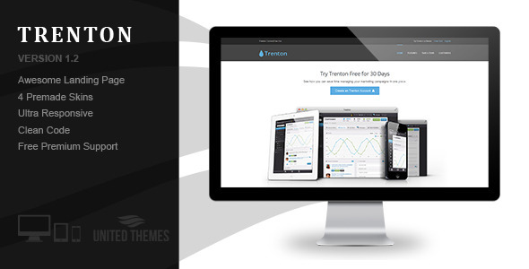 Trenton - App Starter Landing Page