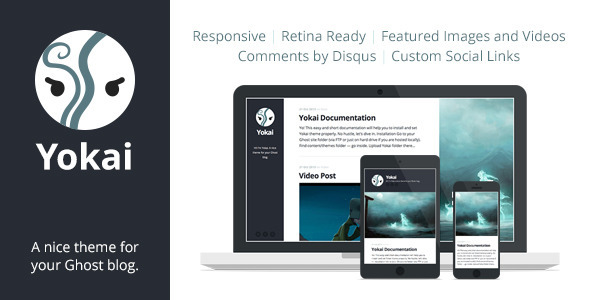 Yokai — Responsive Ghost Theme